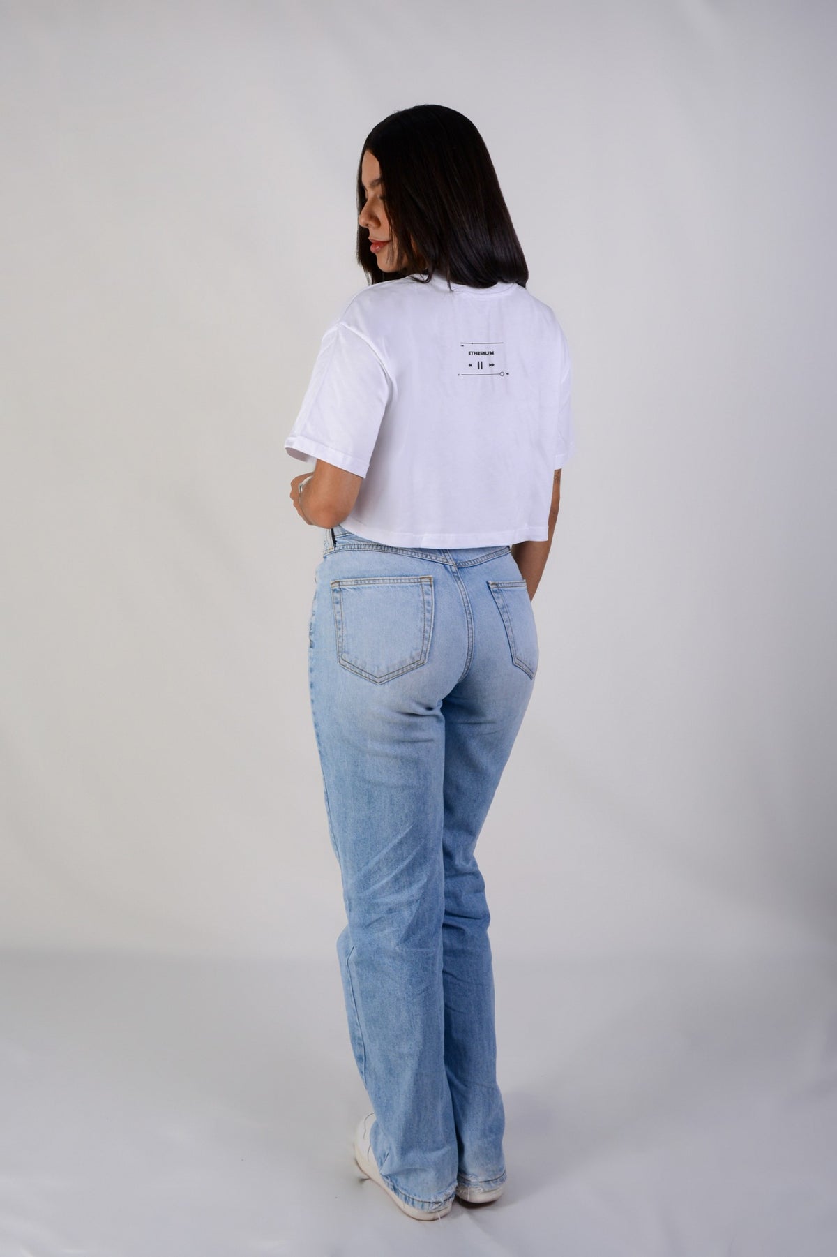 ETHER OVERSIZE CROP TOP | MUJER