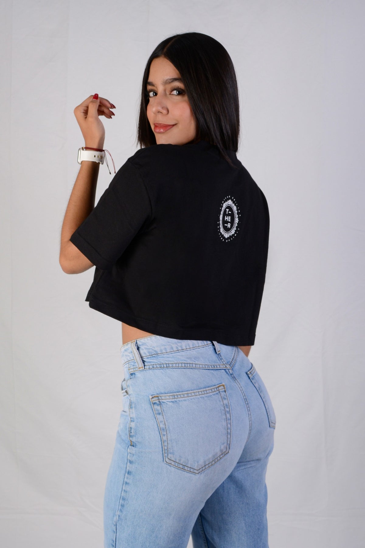 ETHER OVERSIZE CROP TOP | MUJER